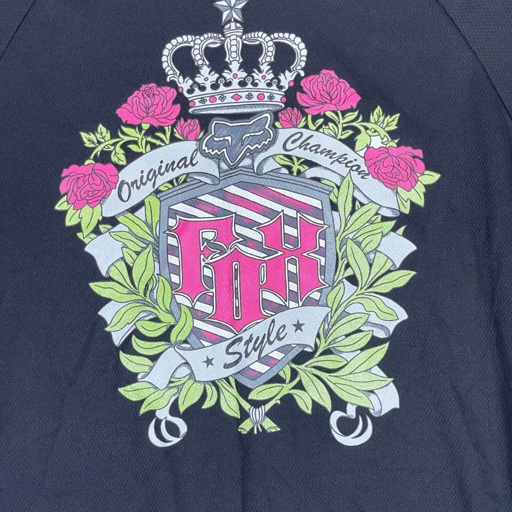 Fox Racing Womens M‎ Performance Long Sleeve Top The Original Champion Style